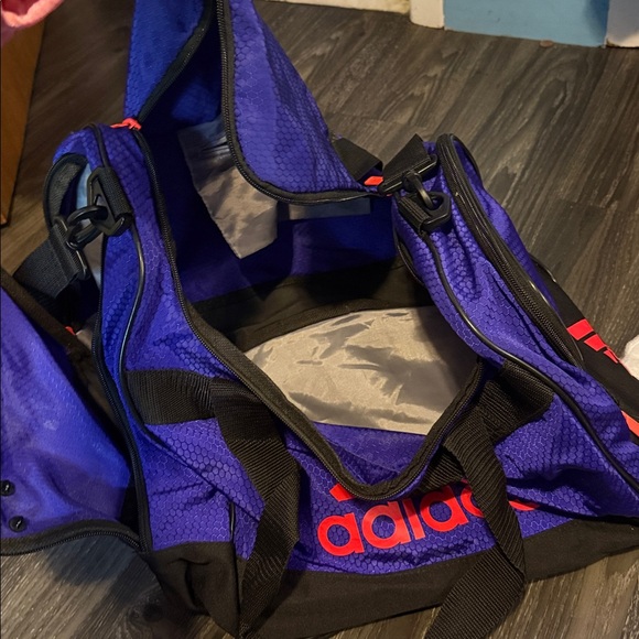 Duffel bag Adidas Royal Blue and Black Sports Bag - Picture 1 of 4